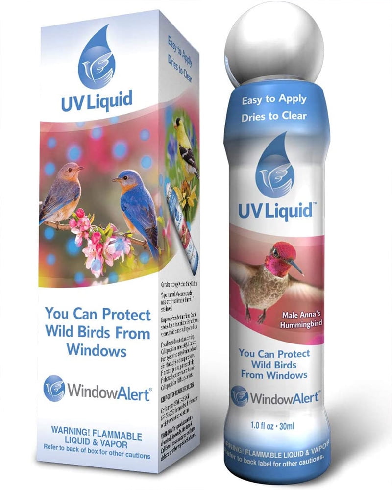 WindowAlert UV Liquid (1oz) UV Reflective Liquid Marker to Protect