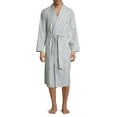 thumbnail image 1 of Windowpane Cotton Robe, 1 of 2