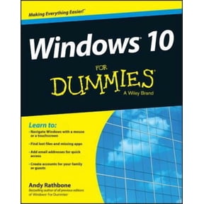 Pre-Owned Windows 10 For Dummies (For Dummies (Computers)), Rathbone, Andy