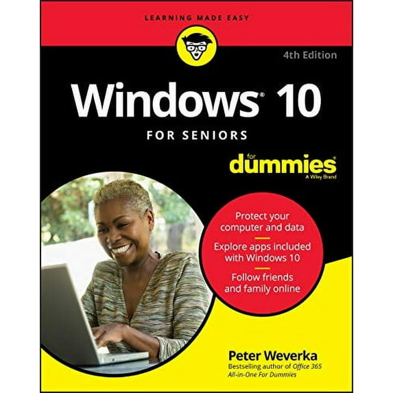 Pre-Owned Windows 10 for Seniors for Dummies (Paperback) 1119680549 9781119680543