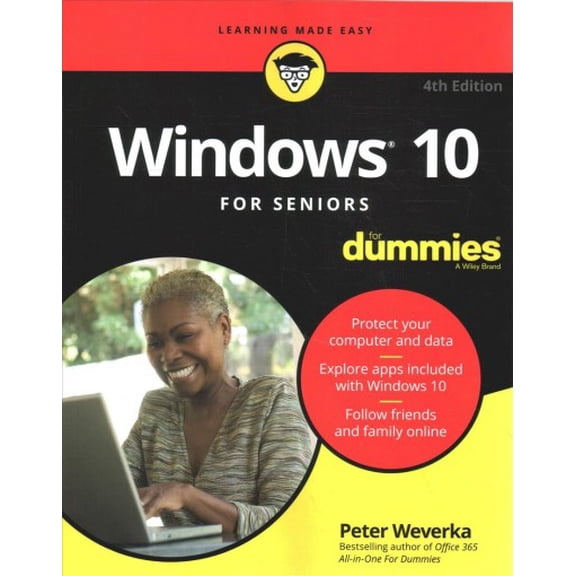 Pre-Owned Windows 10 for Seniors for Dummies (Paperback) 1119680549 9781119680543