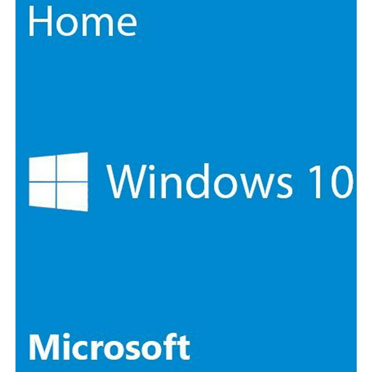 Microsoft Windows 10 Home 64-bit OEM Software with Disc