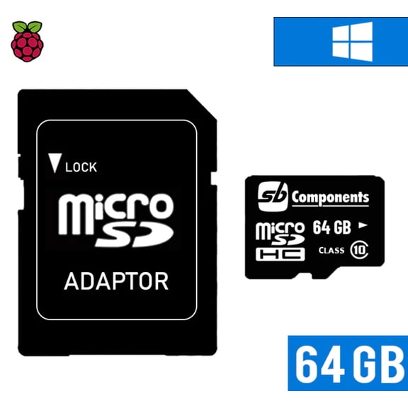 Windows 10 IoT preloaded MicroSD Card