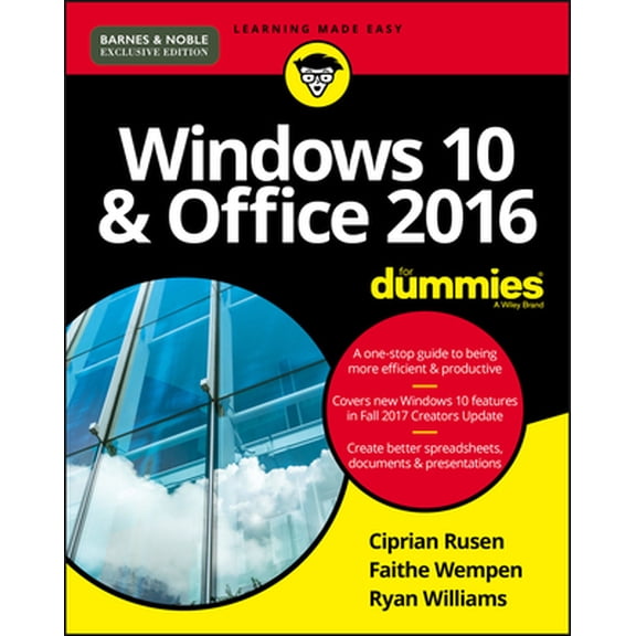 Pre-Owned Windows 10 & Office 2016 For Dummies (B&N Exclusive) (Paperback) 1119488249 9781119488248
