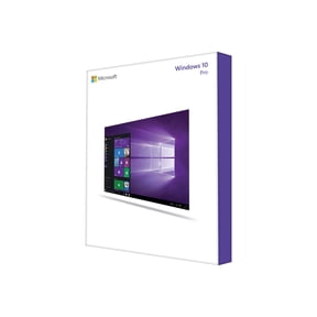 Windows 10 Pro - Box pack - 1 license - flash drive - 32/64-bit - English International