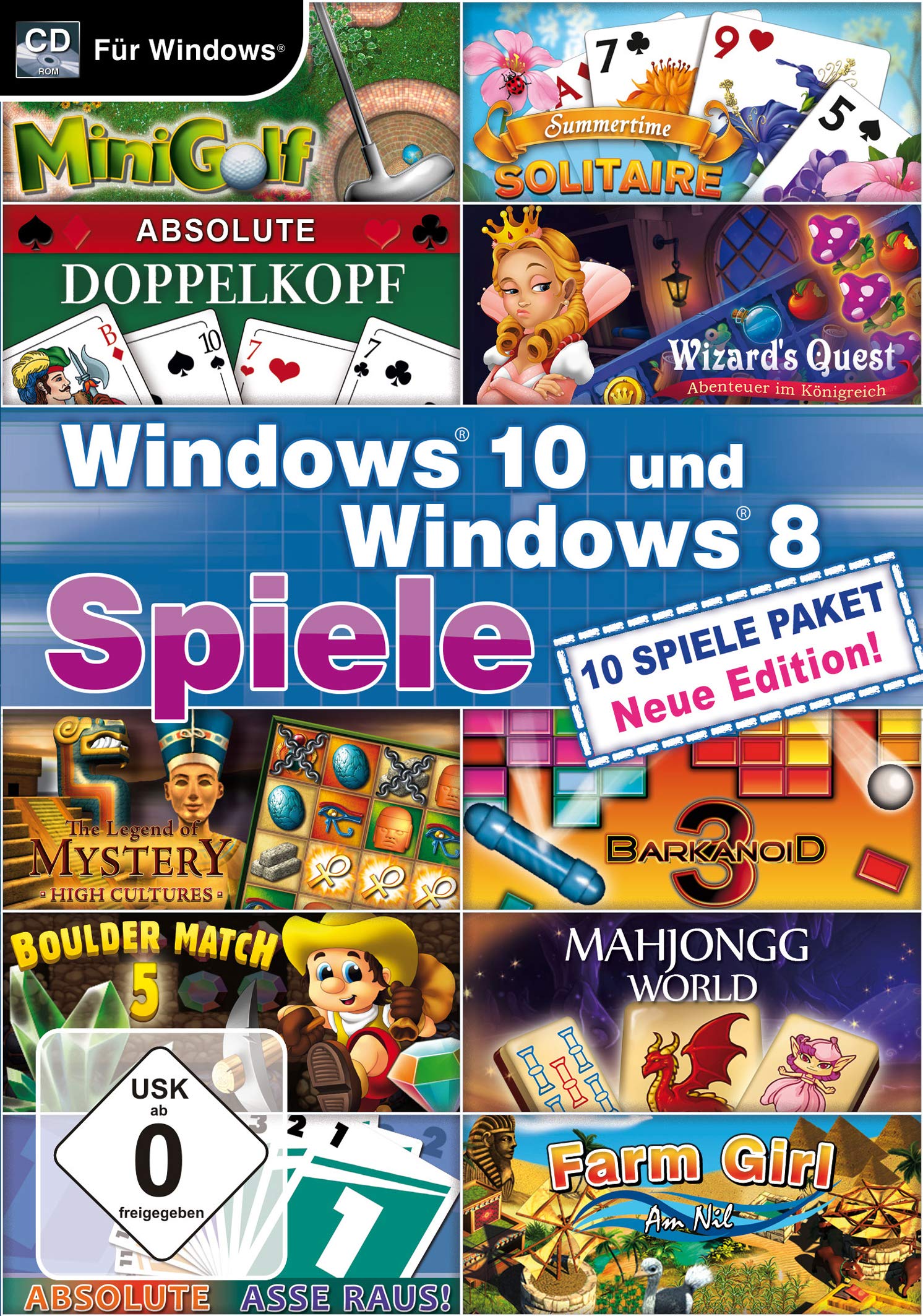 Spiel Windows Windows 10 und Windows 8 Spiele - Neue Edition ( (Windows 8, Windows 10 ...