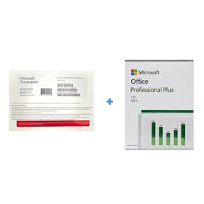 Windows 11 Pro DVD + Office 2024 Pro Plus USB