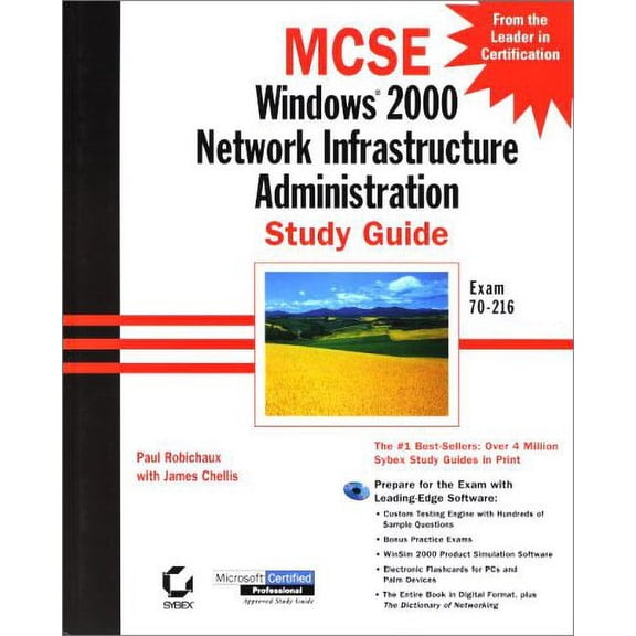 Pre-Owned MCSE Windows 2000 Network Infrastructure Administration Study Guide (Hardcover) by Paul Robichaux, James Chellis