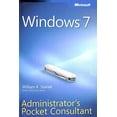 thumbnail image 1 of Pre-Owned Windows 7 Administrator's Pocket Consultant (Paperback) 0735626995 9780735626997, 1 of 1