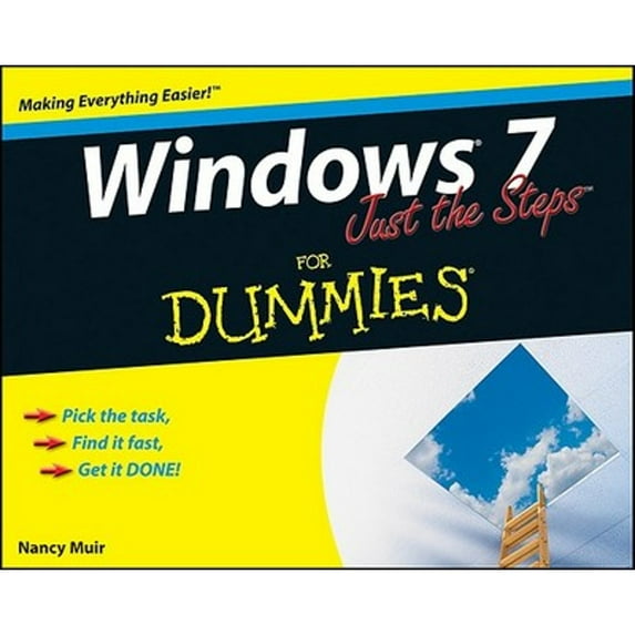 Windows 7 Just the Steps for Dummies (Paperback) by Nancy C Muir