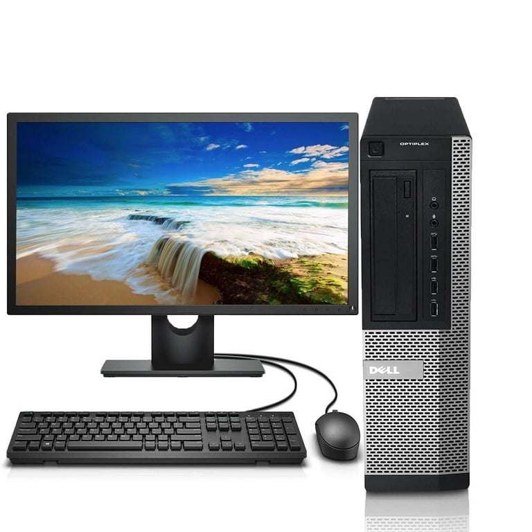 Windows 7 Pro Dell OptiPlex 3020 Desktop Computer, Intel