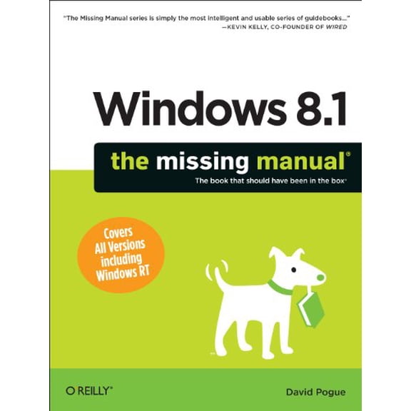 Pre-Owned Windows 8.1: The Missing Manual (Missing Manuals) Paperback