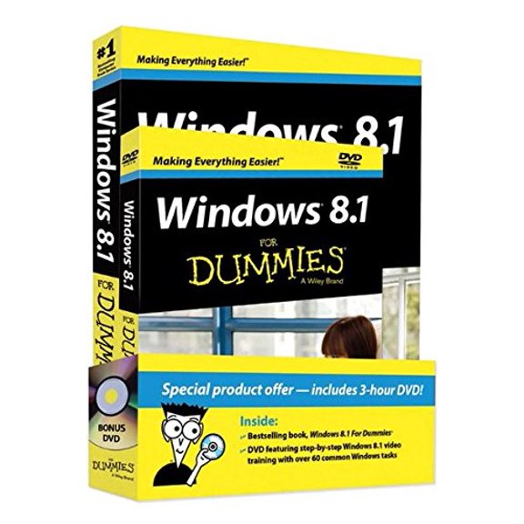 Pre-Owned Windows 8.1 for Dummies (Paperback 9781118821077) by Andy Rathbone