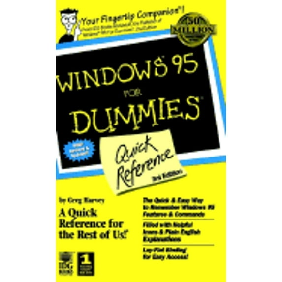 Pre-Owned Windows 95 for Dummies : Quick Reference 9780764501838 Used