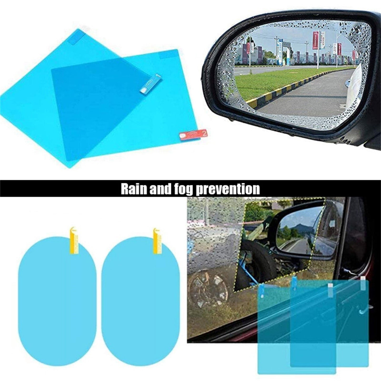 Windows Are Fog Proof Easy To Apply Transparent Student Driver for Cars