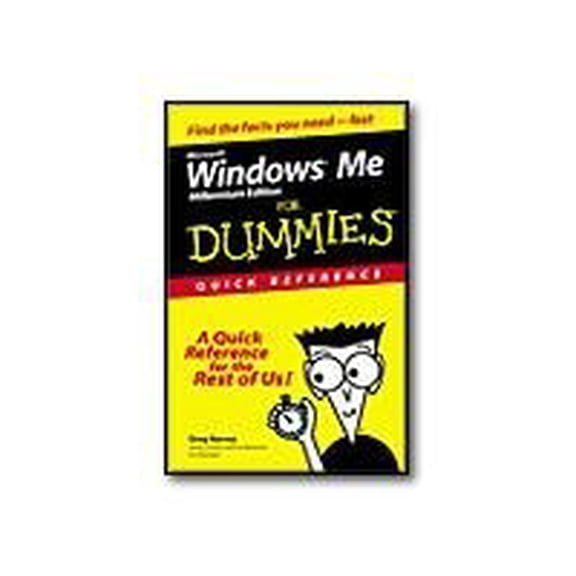 Pre-Owned Windows Me - For Dummies Quick Reference - reference book - English