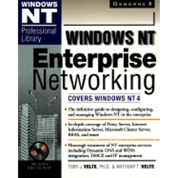 Pre-Owned Windows NT Enterprise Networking (Paperback) by Toby J Velte, Anthony T Velte