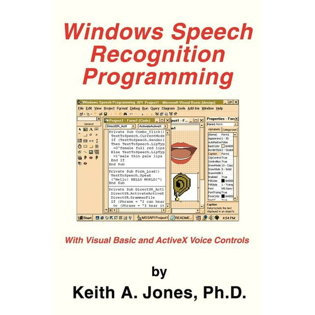 Windows Speech Recognition Programming : With Visual Basic and Activex ...