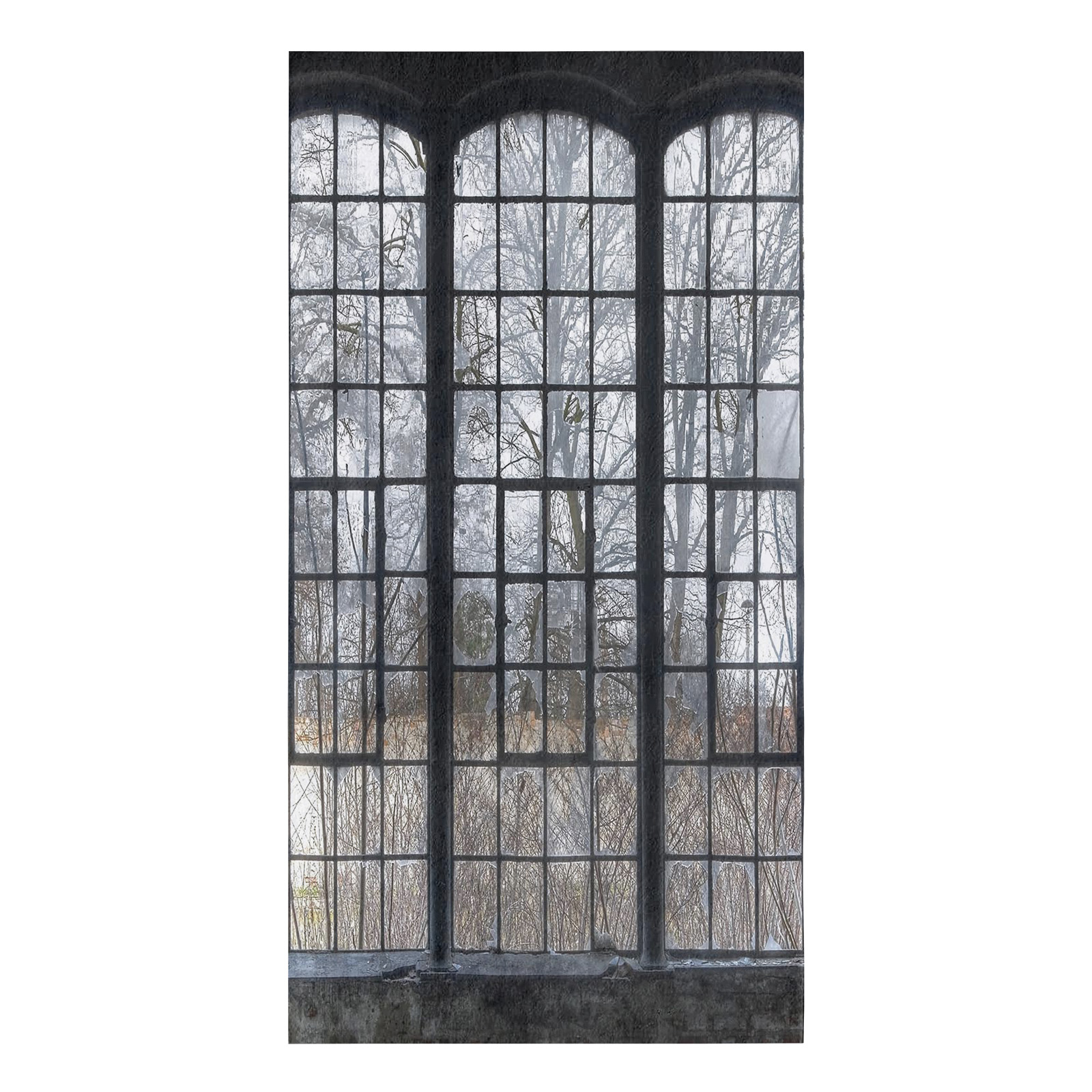 Windows Trees Panes Retro Style Houses Kitchen Towels Household Kitchen ...