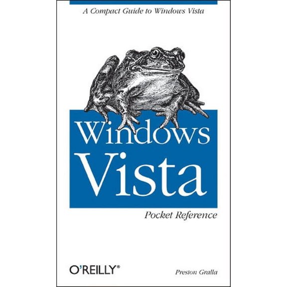 Pre-Owned Windows Vista Pocket Reference: A Compact Guide to Windows Vista (Paperback) 0596528086 9780596528089