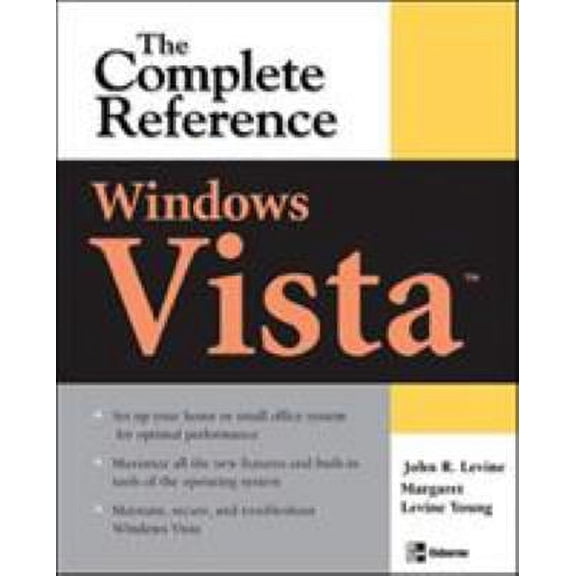 Pre-Owned Windows Vista: the Complete Reference 9780072263763 Used