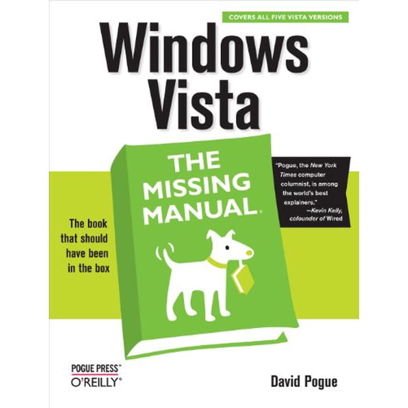 Pre-Owned Windows Vista: The Missing Manual (Paperback) 0596528272 9780596528270