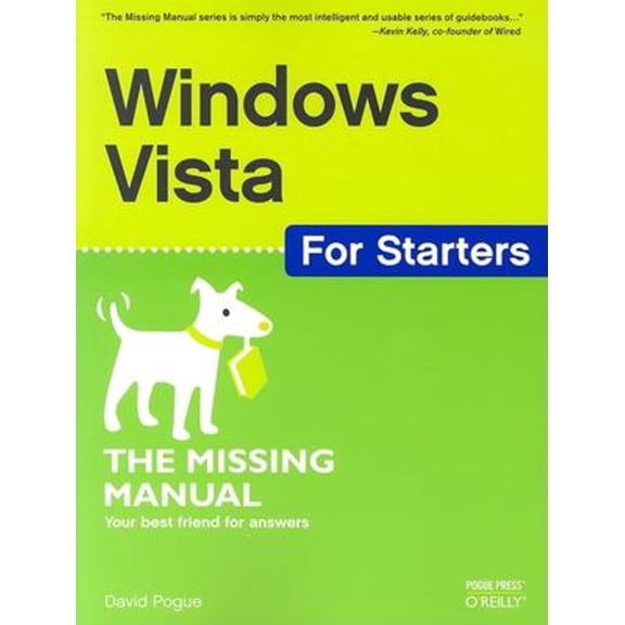 Pre-Owned Windows Vista for Starters: the Missing Manual (Paperback) 9780596528263