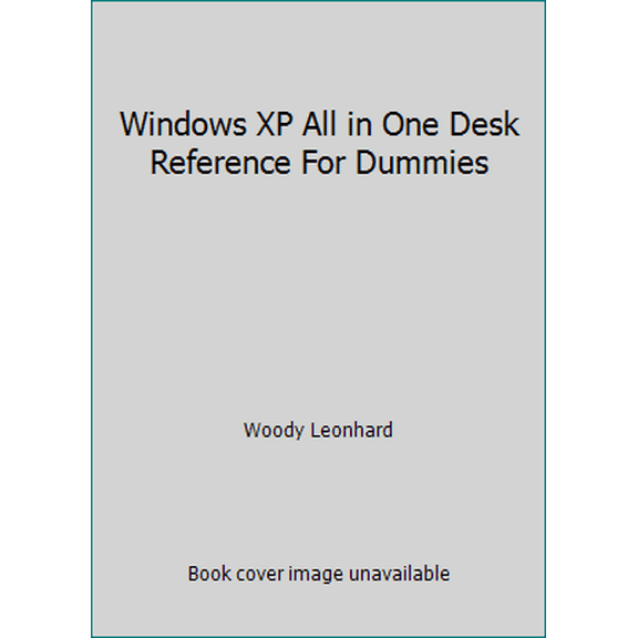 Pre-Owned Windows XP All in One Desk Reference For Dummies (Paperback) 0764574639 9780764574634