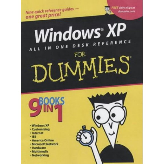 Pre-Owned Windows XP All-in-One Desk Reference For Dummies (Paperback) 0764515489 9780764515484
