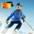 thumbnail image 1 of Windproof Adult Ski Goggles with UV Protection, Anti-Fog Lens, One Size Fits All, Multicolor Winter Sports Eyewear for Men and Women - Durable, Comfortable, High-Definition Outdoor Performance Gear, 1 of 6
