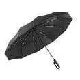 thumbnail image 1 of Windproof Automatic Folding Umbrella, Large Portable Sunproof Travel Umbrella for Men, Heavy Duty Rain Umbrella for Commute Outdoor Daily Use, 1 of 8