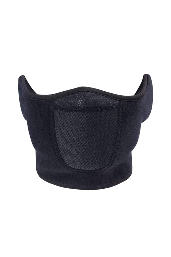 Windproof Biking Face Cover Cold Weather Mask Breathable Fleece Half Mask for Outdoor Skiing and Cycling