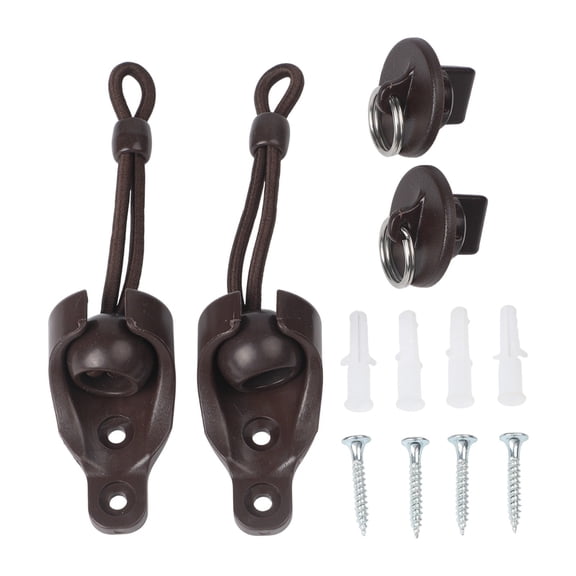 Windproof Bungee Tension Kit for Roller Blinds,Secure Sunshade Strap System (2 Pieces)