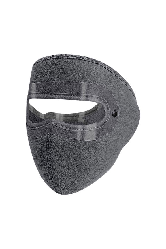 Windproof Cold Weather Face Mask with Clear Vision Window for Outdoor Cycling Skiing Hiking Protection - 1 Pack, Reusable Anti-Dust Mask for Men and Women
