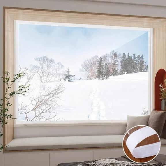 Windproof Curtain Winter Window Film Warm Curtains Warm Insulation Curtain Decorative Windom Curtains Home Decor Room Decor