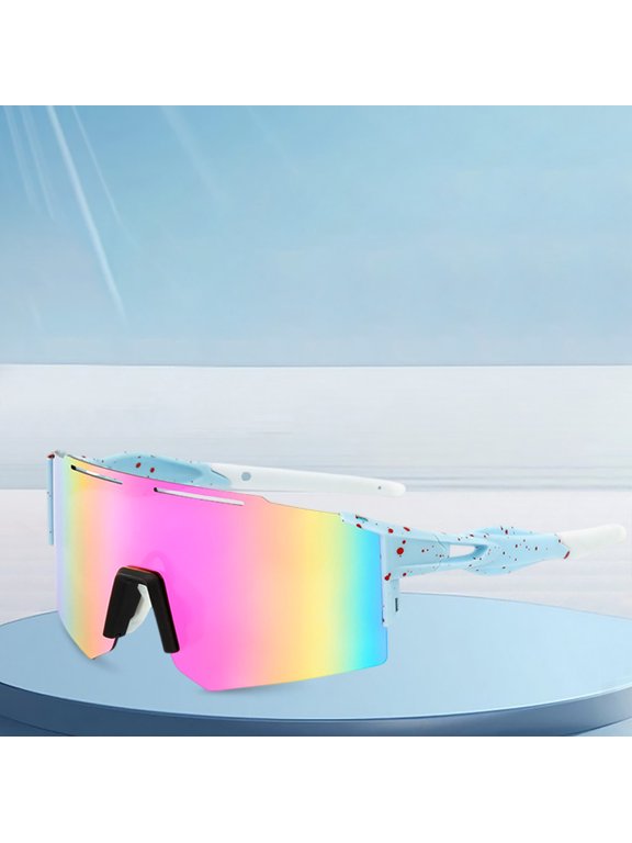 Windproof Cycling Sunglasses, Polarized Sports Shades, Road Bike Eye Protection, Lightweight Outdoor Riding Gear