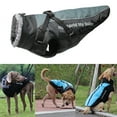 thumbnail image 1 of Windproof Dog Cold Weather Coat, Reflective Pet Winter Thick Warm Outdoor Jacket Comfy Cotton Apparel Padded Vest for Small Medium Large Dogs, 1 of 8