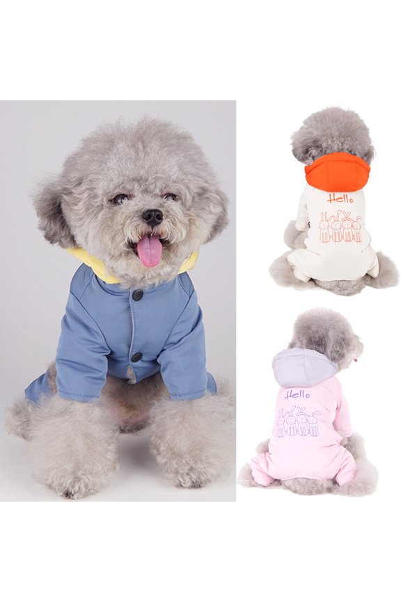 Windproof Dog Winter Coat Waterproof Dog Jacket Warm Dog Vest Cold Weather Pet Apparel with 2 Layers Fleece Lined for Small Medium Large Dogs