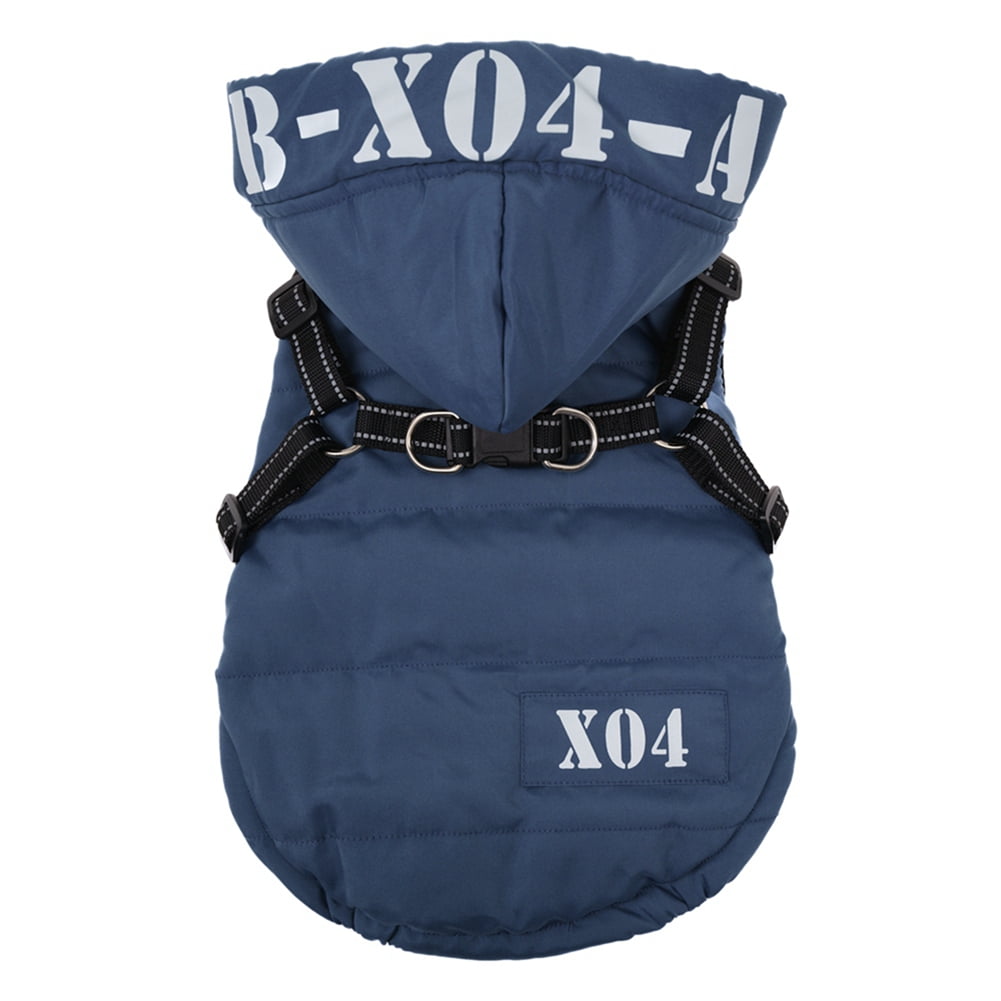 Windproof Dog Winter Jacket Waterproof Dog Snow Vest Warm Dog Vest Cold