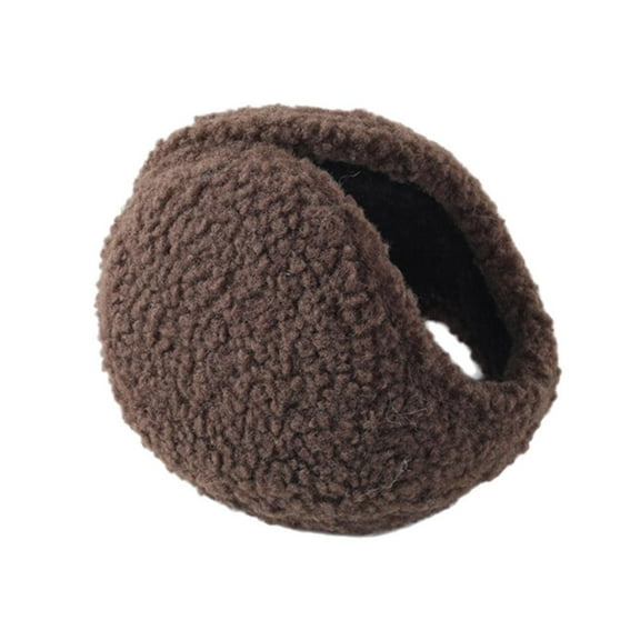 Windproof Earmuffs Unisex Ear Warm Protector Thicken Plush Outdoor Warmer Soft ⊙ Q8M9