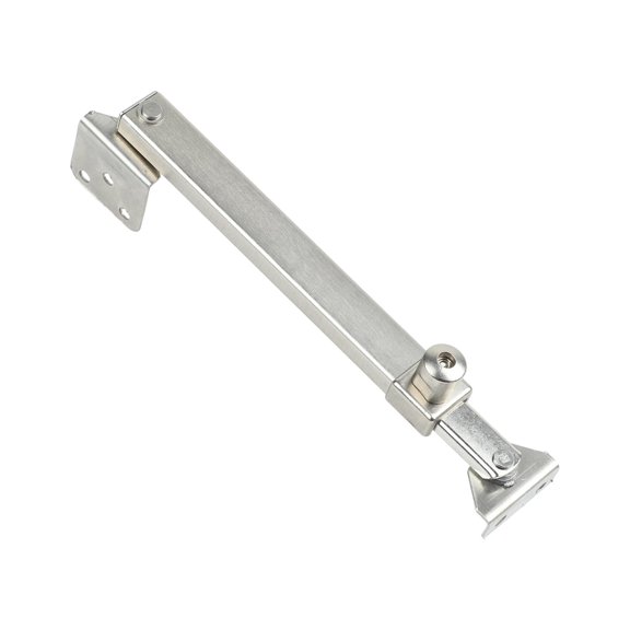 Windproof Electroplated Telescopic Support Stainless Steel Hinge with 7 Position Adjustment for Casement Window Ventilation