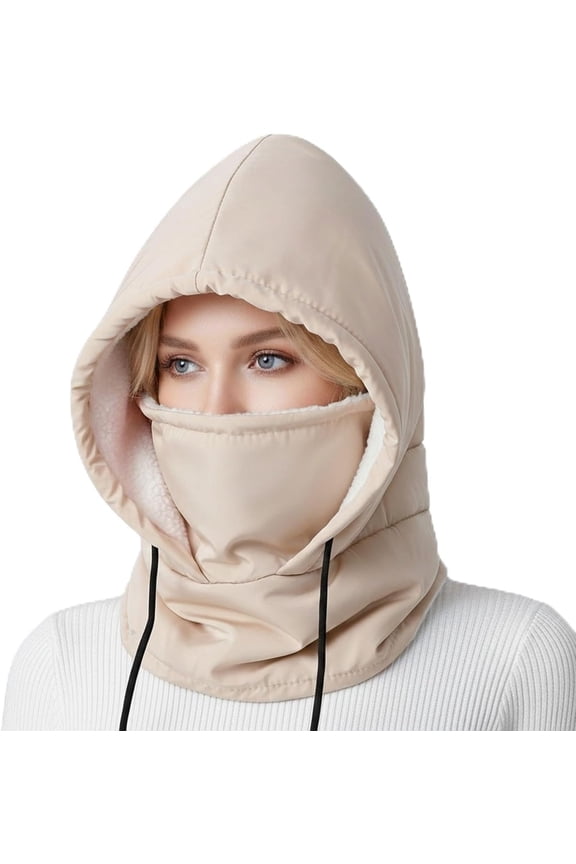 Windproof Fleece Balaclava for Women & Men: Water-Resistant Thermal Ski Mask  Cover, Warm