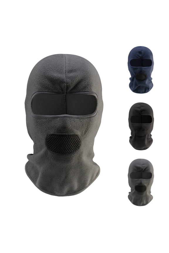 Windproof Fleece Cap with Breathable Opening Warm Winter Headgear Hat