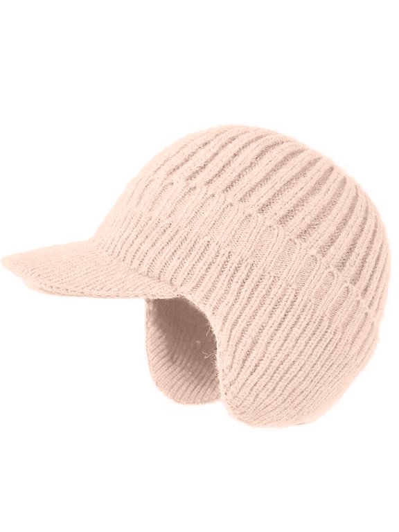 Windproof Fleece Lined Baseball Cap Thermal Winter Hat With Ear Flaps Comfortable Ear Protections For Outdoor Adventures