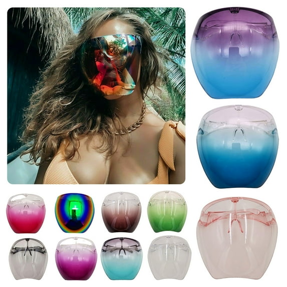 Windproof Function Oversize Goggles for Men and Women (Gradient Green)