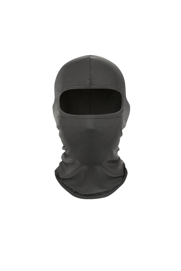 Windproof Headgear Solid Color Ski Guard Outdoor Sports Headgear For Cycling Fishing Riding Multifunctional Breathable Neck,Dark Gray,One Size,Dailypoc