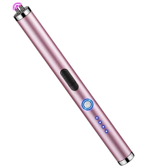 Windproof Igniter, Czzoypi USB Rechargeable Double Arc Lighter, Portable Electric Candle Lighter for Gas Stove Fireworks Safe Flameless Ignition
