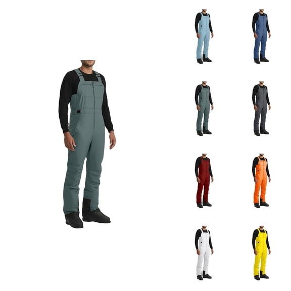 Windproof Insulated Ski Bib Overalls For Winter Outdoor Sports And Activities