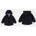 thumbnail image 1 of Windproof Jacket Kids Boys Windbreaker Jacket with Hood Zipper Hoodies Lightweight Jacket Fall Outfits Size 8-9 Years Girls Jacket, 1 of 9