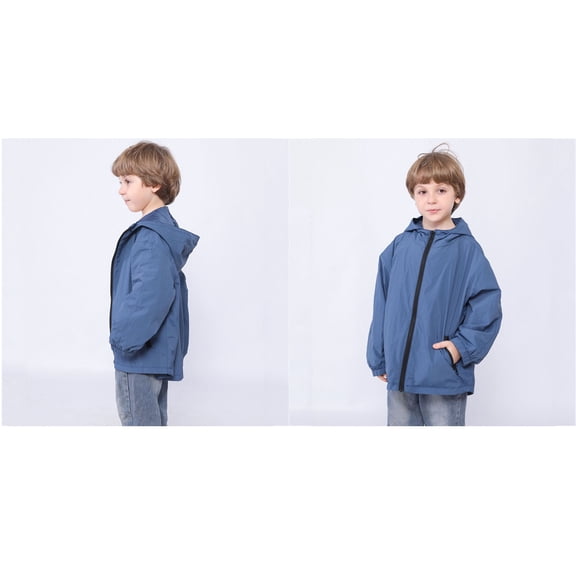 Windproof Jacket Kids Windbreaker Jacket Zipper Hoodies Girls Lightweight Jacket Fall Jacket Kids Trendy Clothes 5-6 Years